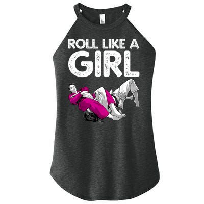 Jiu Jitsu Art For Women Girl Brazilian Jiu Jitsu Women's Perfect Tri Rocker Tank