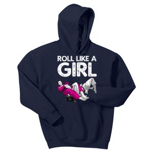 Jiu Jitsu Art For Women Girl Brazilian Jiu Jitsu Kids Hoodie