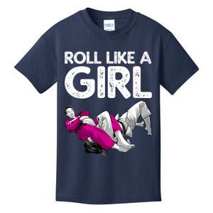 Jiu Jitsu Art For Women Girl Brazilian Jiu Jitsu Kids T-Shirt