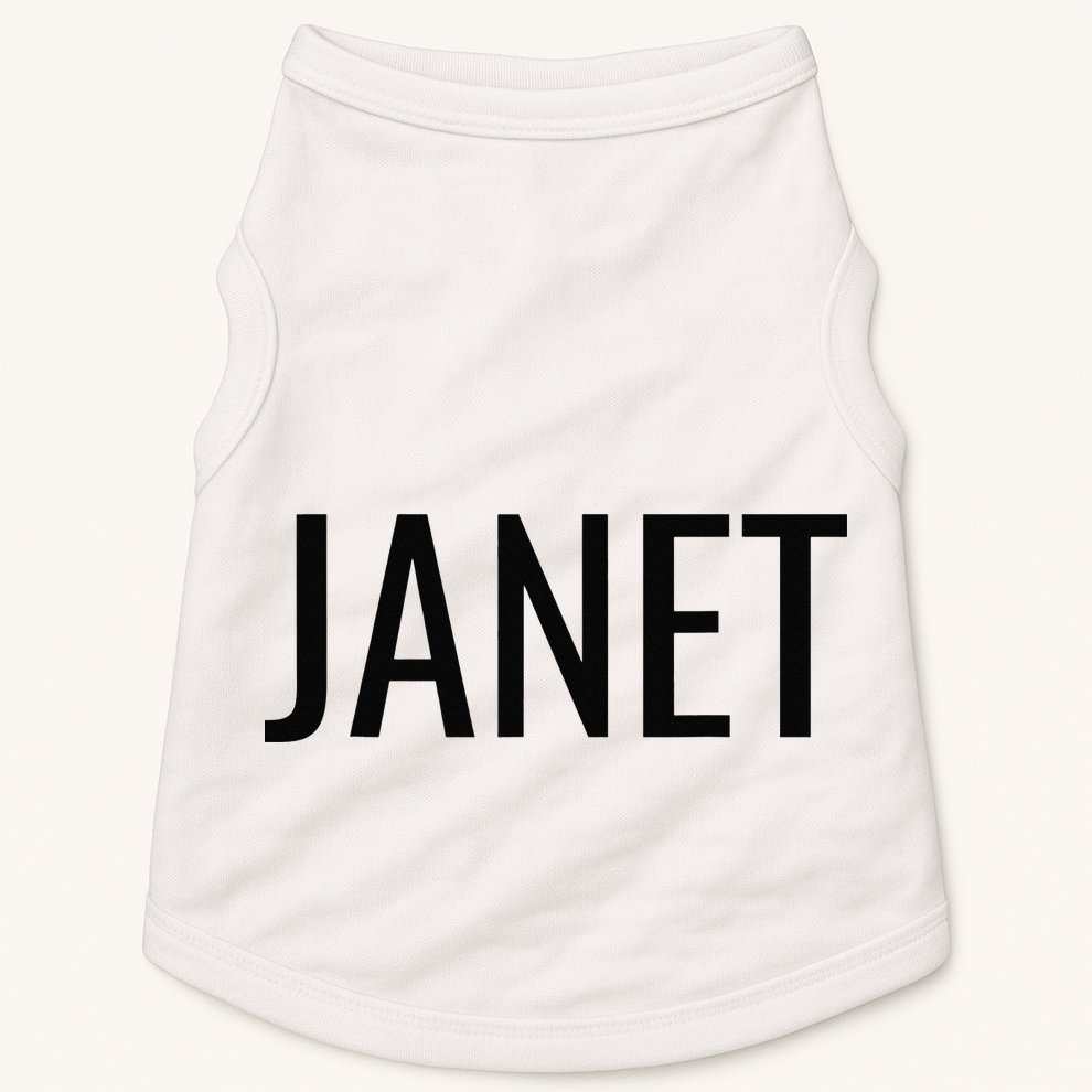 Janet Doggie Tank