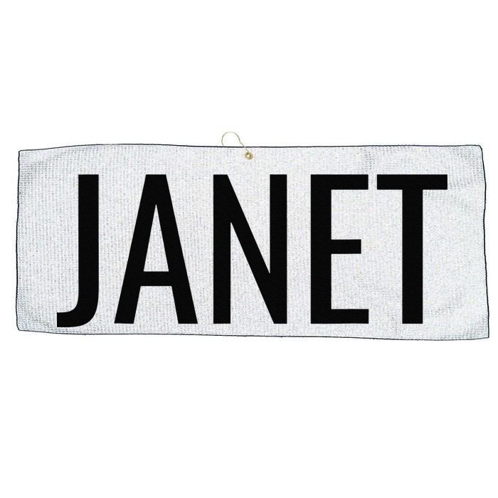 Janet Large Microfiber Waffle Golf Towel