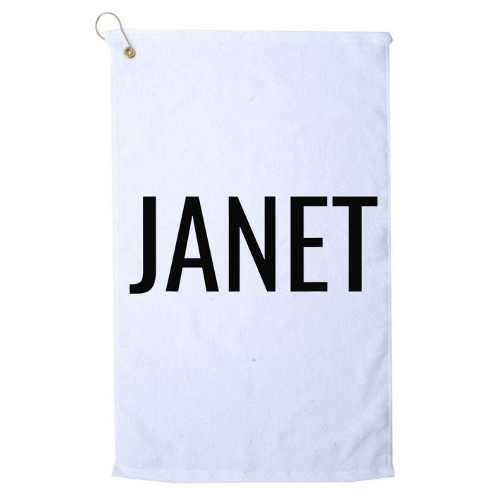 Janet Golf Towel