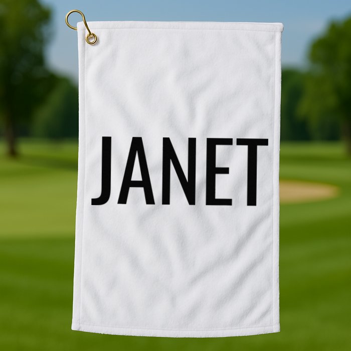 Janet Golf Towel