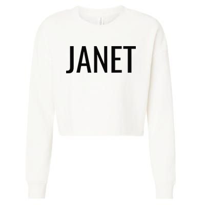Janet Cropped Pullover Crew