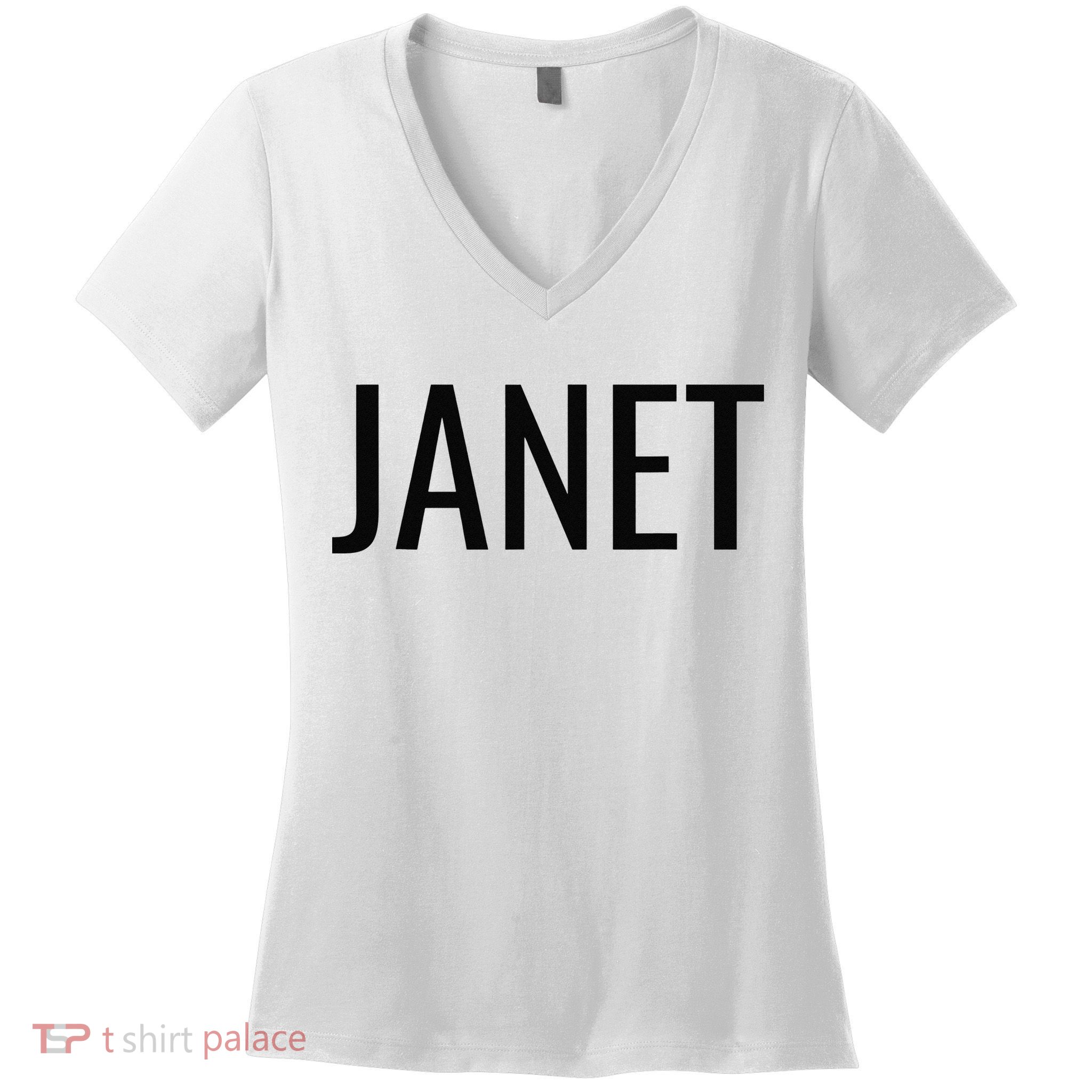 Janet Women's V-Neck T-Shirt