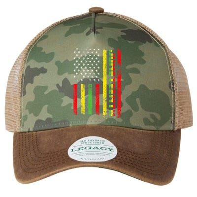Juneteenth  Juneteenth African American Legacy Tie Dye Trucker Hat