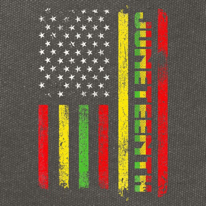 Juneteenth  Juneteenth African American Cotton Canvas Backpack
