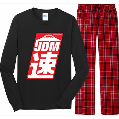 Jdm Japanese Automotive Long Sleeve Pajama Set