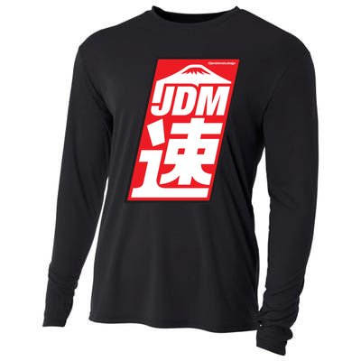 Jdm Japanese Automotive Cooling Performance Long Sleeve Crew