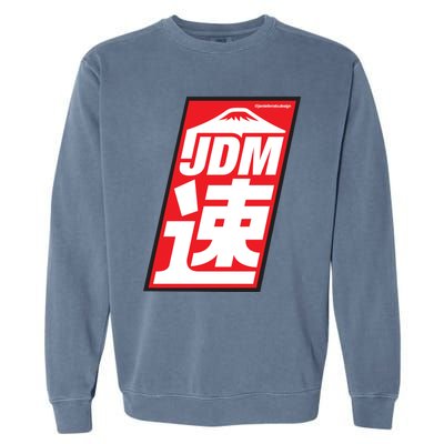 Jdm Japanese Automotive Garment-Dyed Sweatshirt