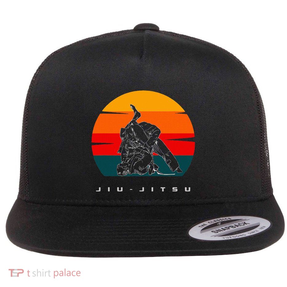 Jiu Jitsu Apparel Jiu Jitsu Flat Bill Trucker Hat