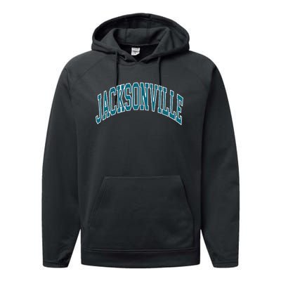 Jacksonville Performance Fleece Hoodie