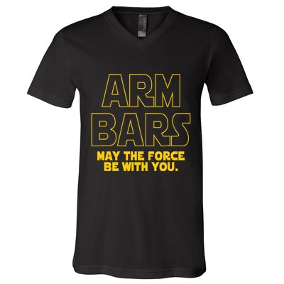 Jiu Jitsu Arm Bar Bjj Brazilian Pride V-Neck T-Shirt