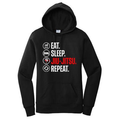 Jiu Jitsu Art of Folding Clothes BJJ MMA Jujitsu Women's Pullover Hoodie