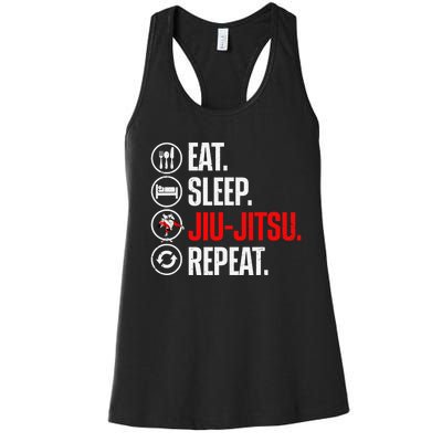 Jiu Jitsu Art of Folding Clothes BJJ MMA Jujitsu Women's Racerback Tank