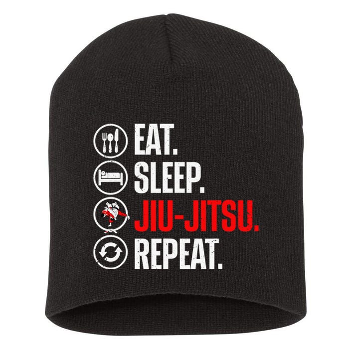 Jiu Jitsu Art of Folding Clothes BJJ MMA Jujitsu Short Acrylic Beanie