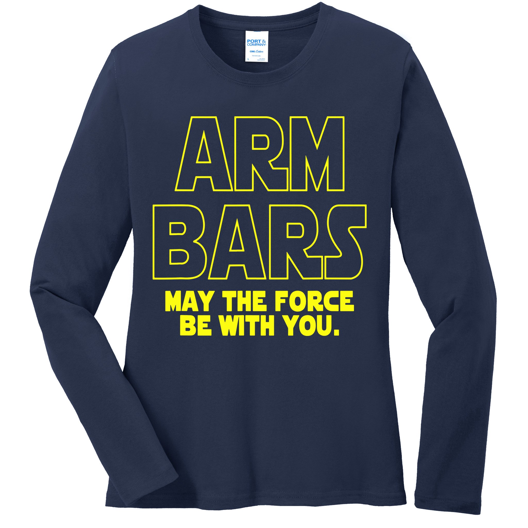 Jiu Jitsu Arm Bar , Brazilian Jiu Jitsu BJJ Ladies Long Sleeve Shirt