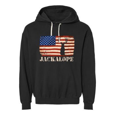 Jackalope Garment-Dyed Fleece Hoodie