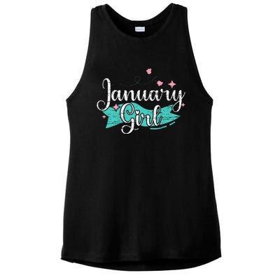 January Ladies PosiCharge Tri-Blend Wicking Tank