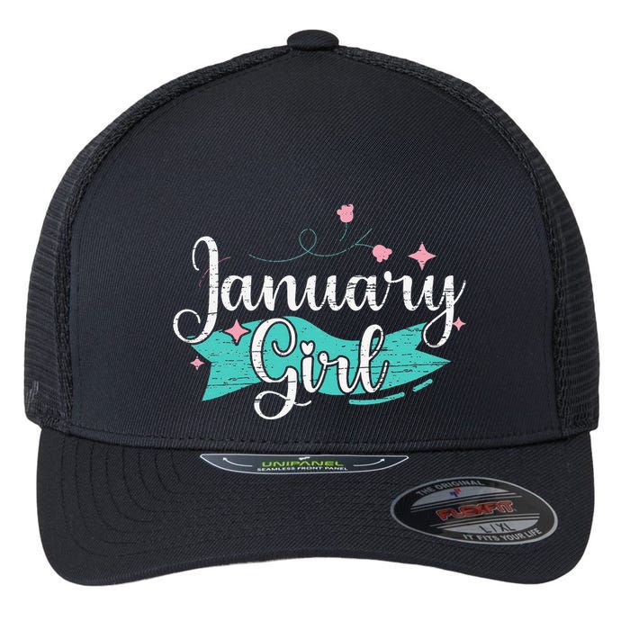 January Flexfit Unipanel Trucker Cap