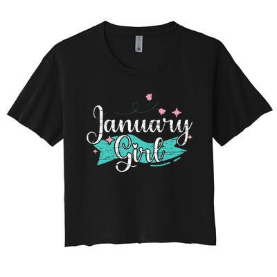 January Women's Crop Top Tee