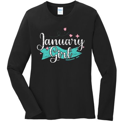 January Ladies Long Sleeve Shirt