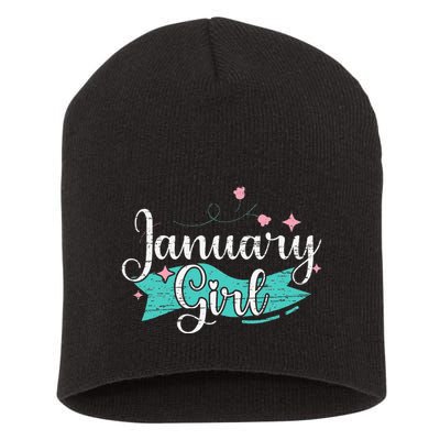 January Short Acrylic Beanie
