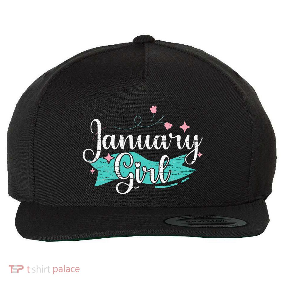 January Wool Snapback Cap