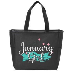 January Zip Tote Bag