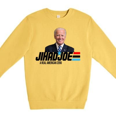 Jhad Joe A Real American Hero Premium Crewneck Sweatshirt