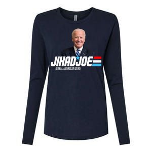 Jhad Joe A Real American Hero Womens Cotton Relaxed Long Sleeve T-Shirt