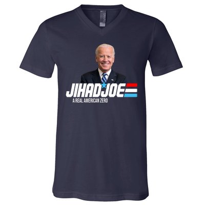 Jhad Joe A Real American Hero V-Neck T-Shirt