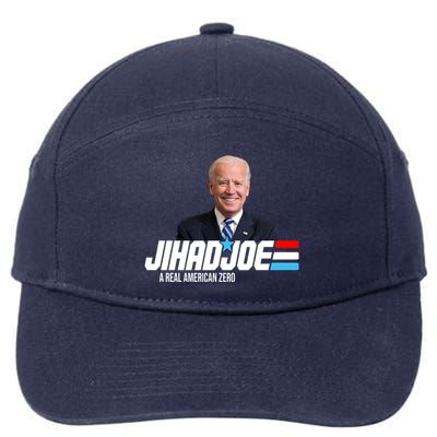 Jhad Joe A Real American Hero 7-Panel Snapback Hat