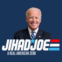 Jhad Joe A Real American Hero Flat Bill Trucker Hat