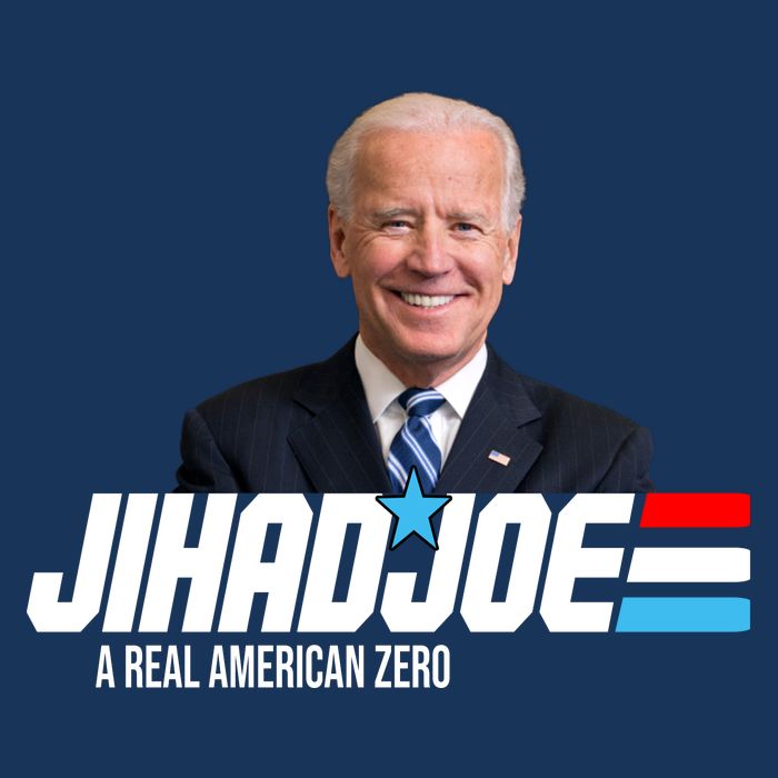 Jhad Joe A Real American Hero Flat Bill Trucker Hat