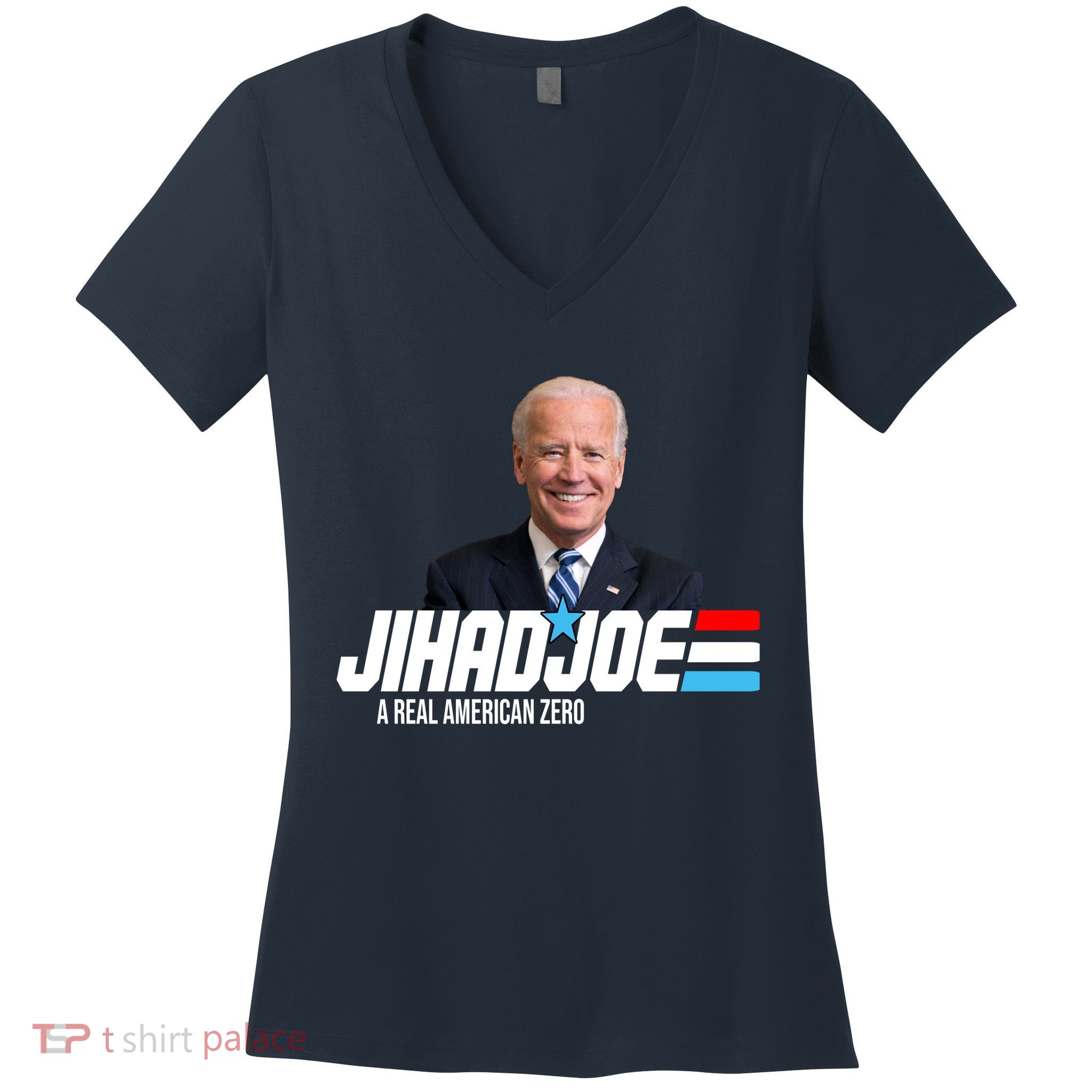 Jhad Joe A Real American Hero Women's V-Neck T-Shirt