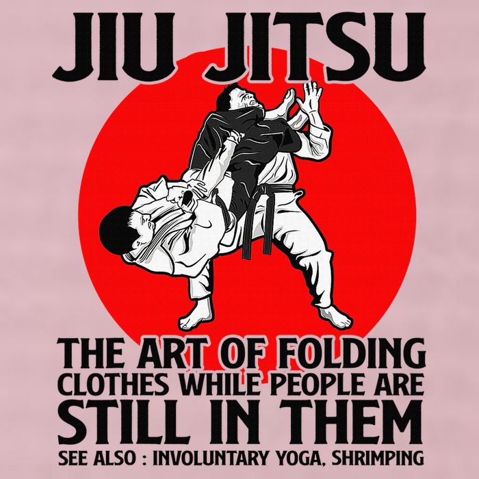 Jiu Jitsu Art of folding clothes while people still in them 25L Jumbo Tote