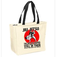 Jiu Jitsu Art of folding clothes while people still in them Zip Tote Bag