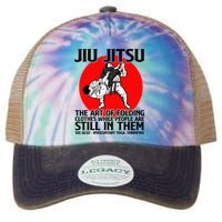 Jiu Jitsu Art of folding clothes while people still in them Legacy Tie Dye Trucker Hat