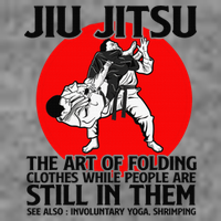 Jiu Jitsu Art of folding clothes while people still in them 7-Panel Snapback Hat