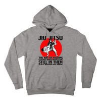 Jiu Jitsu Art of folding clothes while people still in them Tall Hoodie
