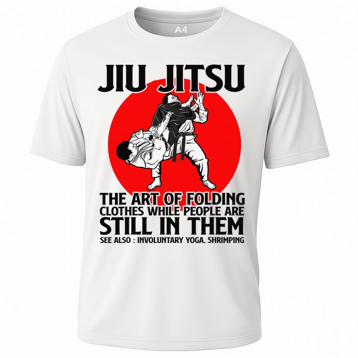 Jiu Jitsu Art of folding clothes while people still in them Performance Shirt