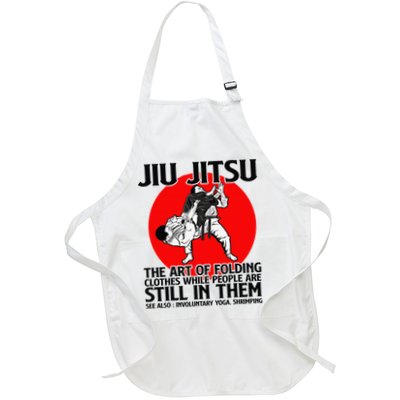 Jiu Jitsu Art of folding clothes while people still in them Apron