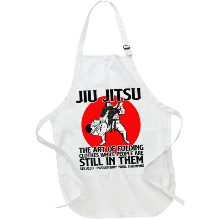 Jiu Jitsu Art of folding clothes while people still in them Apron