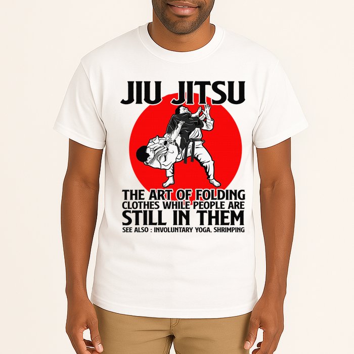Jiu Jitsu Art of folding clothes while people still in them Tall T-Shirt