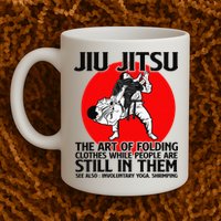 Jiu Jitsu Art of folding clothes while people still in them Mug