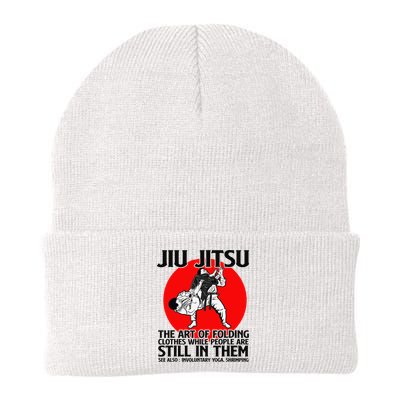 Jiu Jitsu Art of folding clothes while people still in them Beanie