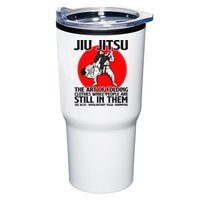 Jiu Jitsu Art of folding clothes while people still in them Tumbler