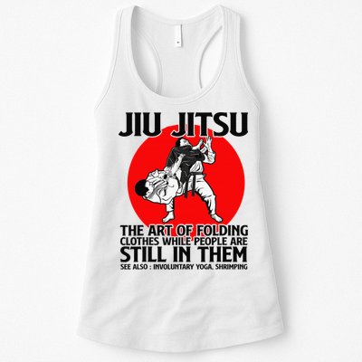 Jiu Jitsu Art of folding clothes while people still in them Womens Tank Top