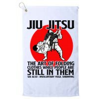 Jiu Jitsu Art of folding clothes while people still in them Golf Towel